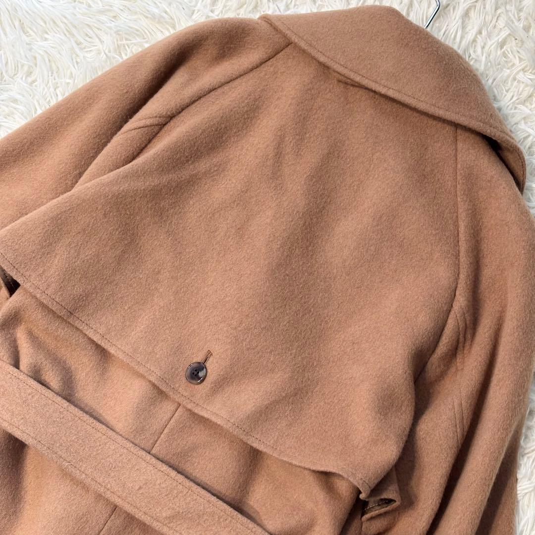 ✨極美品✨ スローブイエナ 23AW カシミヤ混ウールトレンチコート マキシ丈