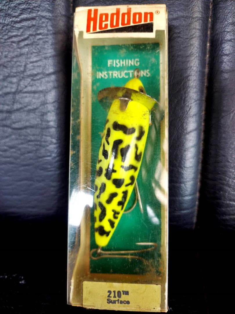 再値下げ激レア未開封 オールドへドンOLD Heddon 210トップウォーター