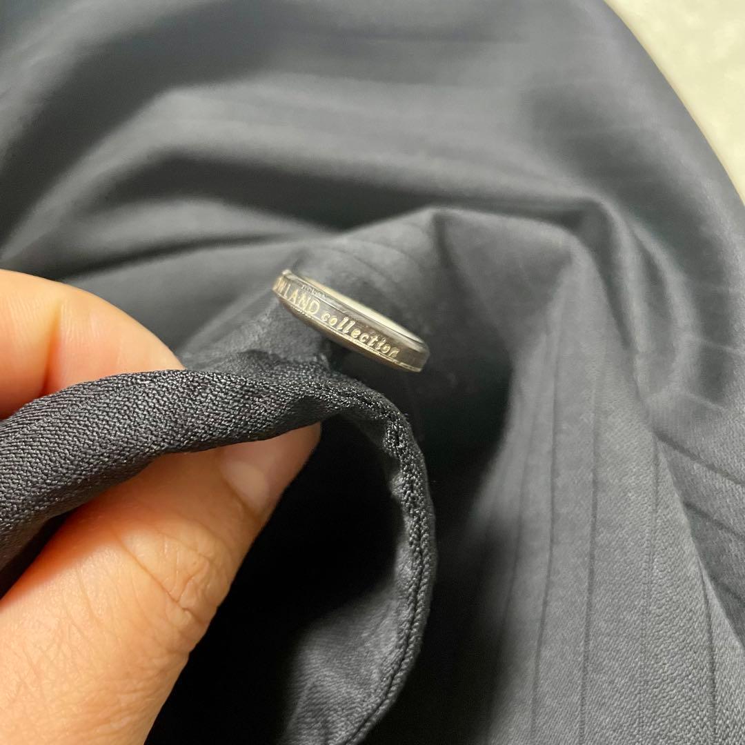 美品✨トゥモローランドコレクション REDA 黒ストライプ パンツスーツ