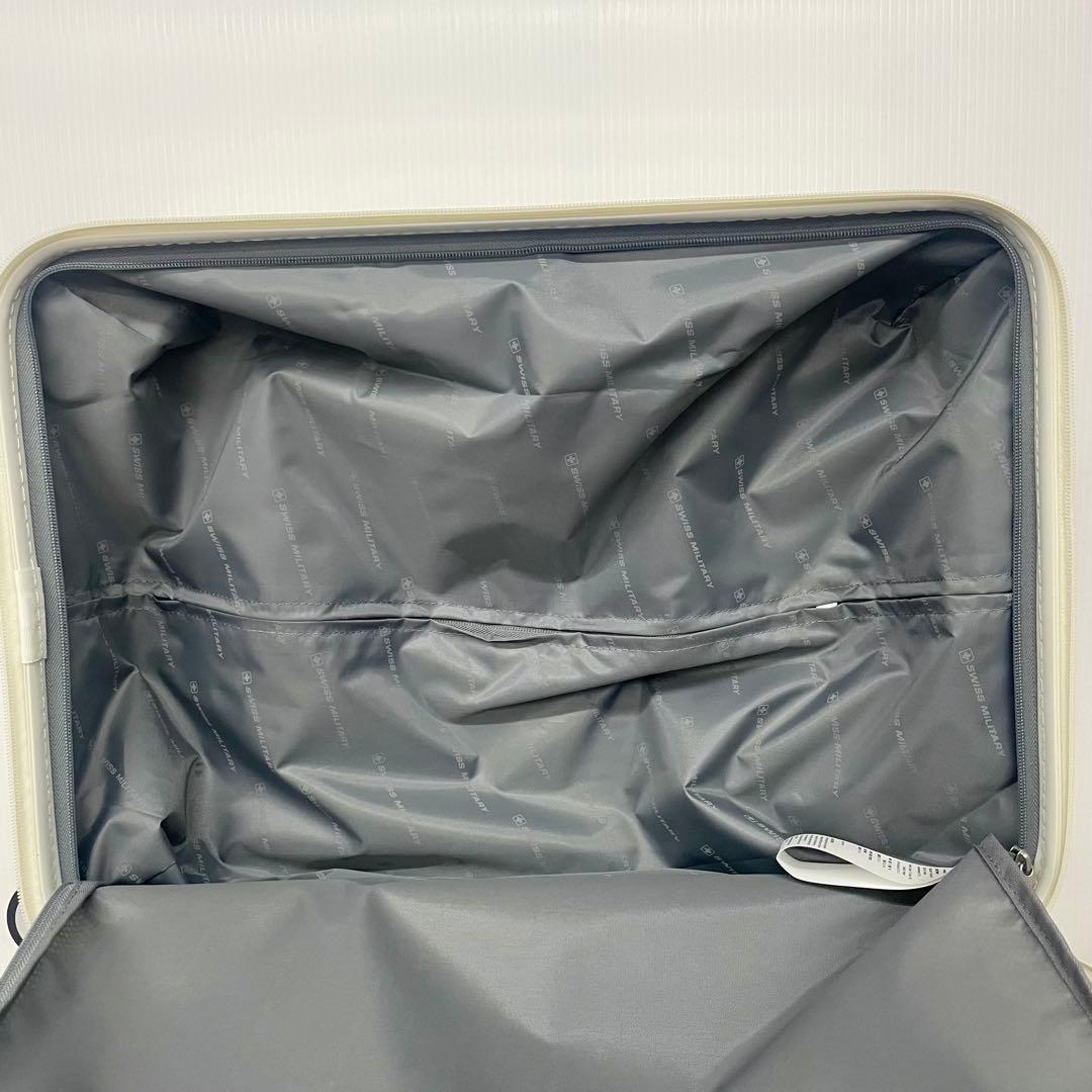 スイスミリタリー スーツケース 38.5L 機内持ち込みサイズ バニラホワイト