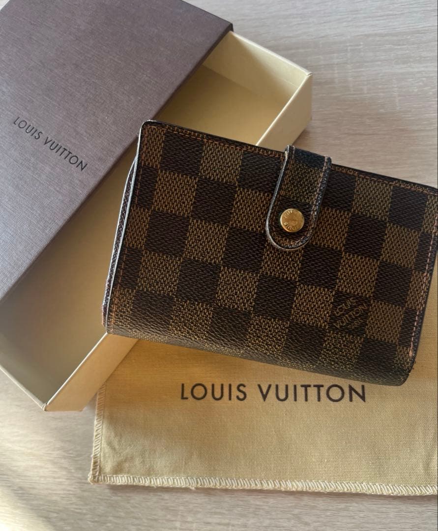 LOUIS VUITTON ダミエ 二つ折り財布