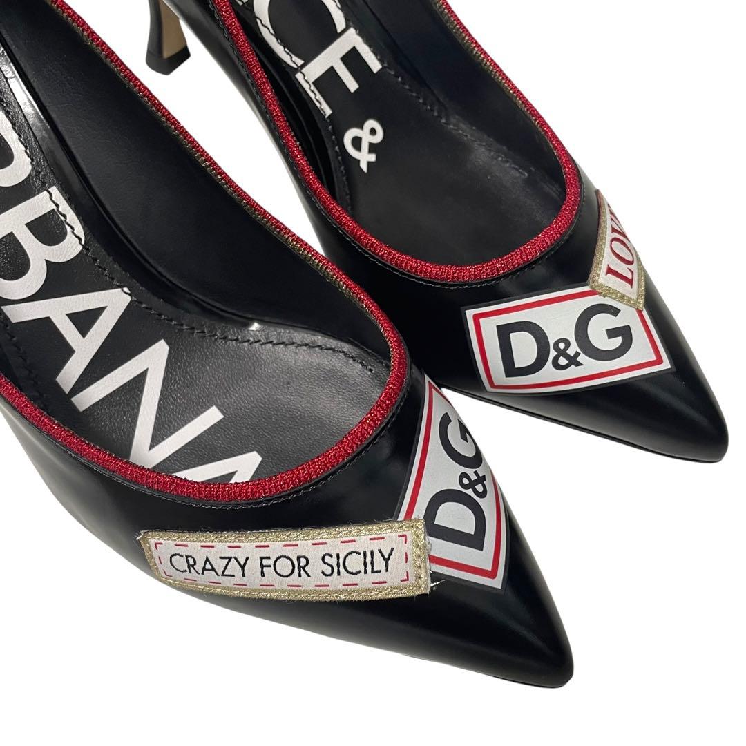 希少 ドルチェアンドガッバーナ L'AMORE e BELLEZZA パンプス