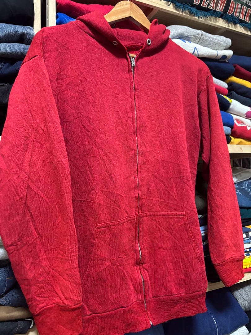 60s-70s ヴィンテージ IDEAL アルミ片爪ジップ フルジップパーカー