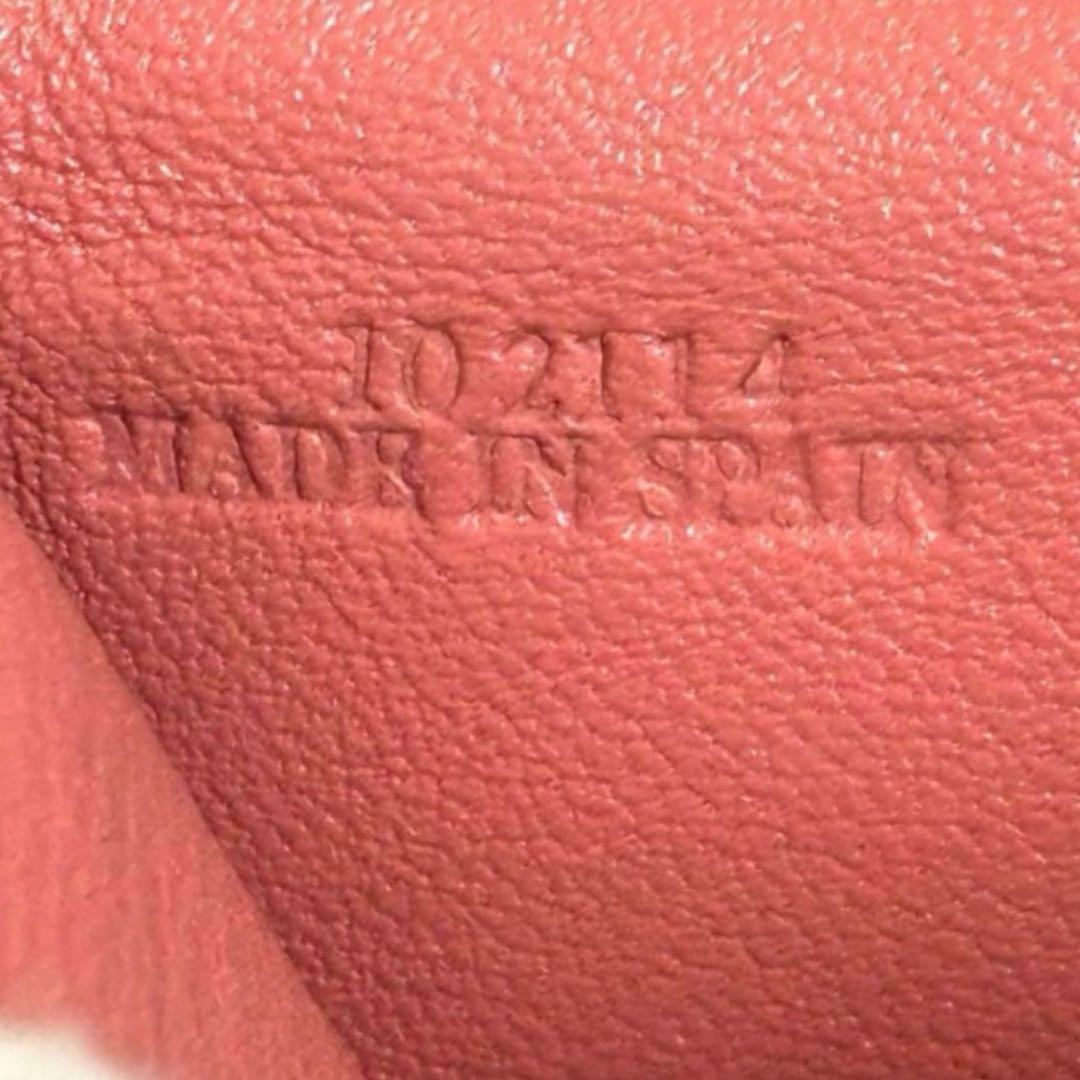 人気　ロエベ　折り財布　バーティカルウォレット　スモール　レザー　トリカラー