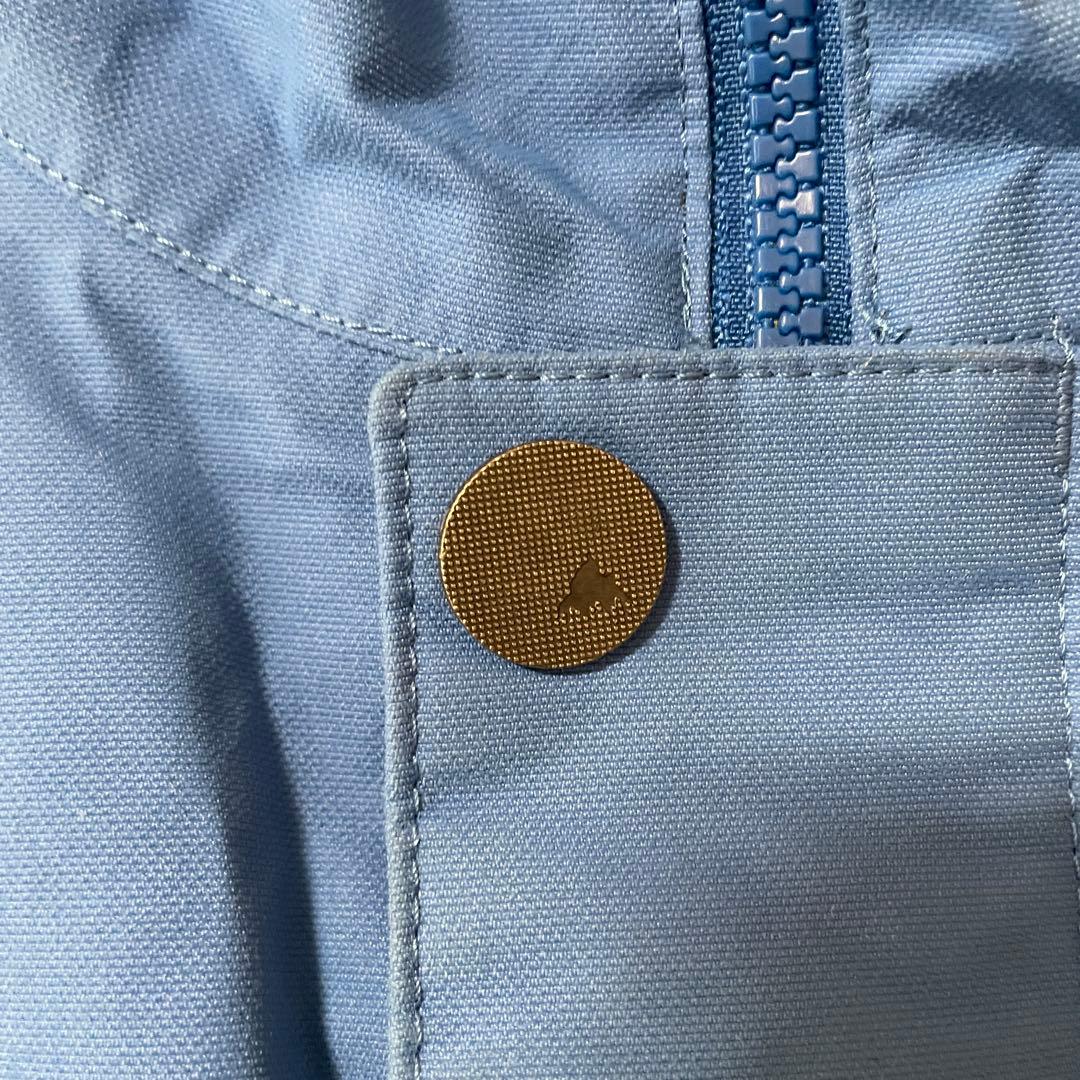 Burtonバートンスキーウェアスノーボードジャケットパーカーフード付き青ブルー