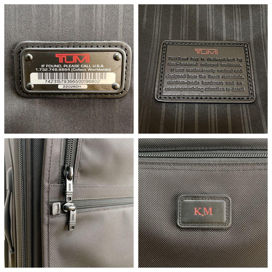 美品　大容量　TUMI トゥミスーツケース　22026DH 81L ブラック