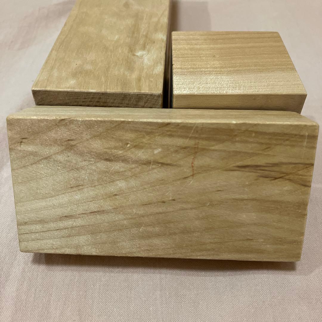 ま*ー様 フレーベル館　中型床上積木 桜の木 つみき