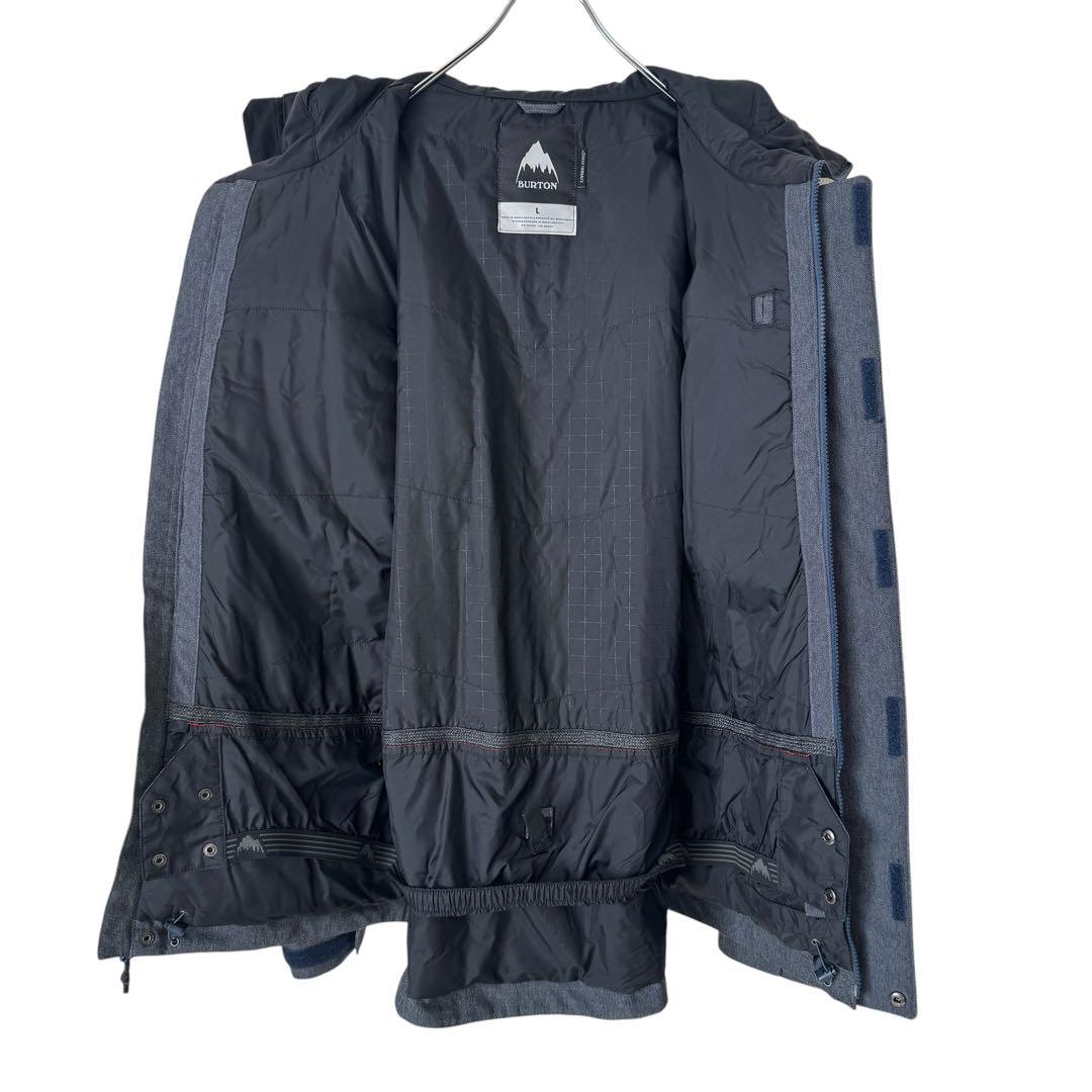 バートン スノボウェア COVERT ジャケット メンズ L グレー
