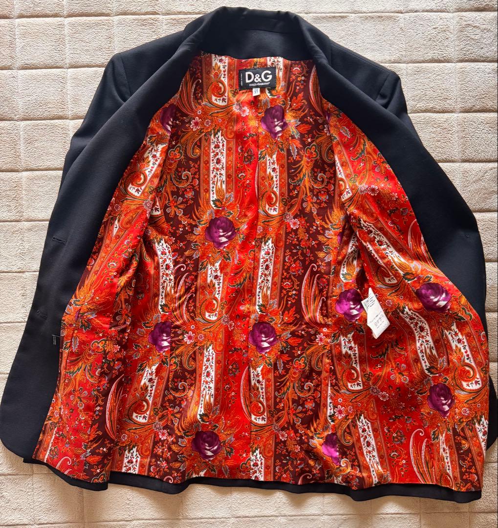 【D&G】スーツ　ジャケットパンツスーツ　42サイズ　24時間以内発送