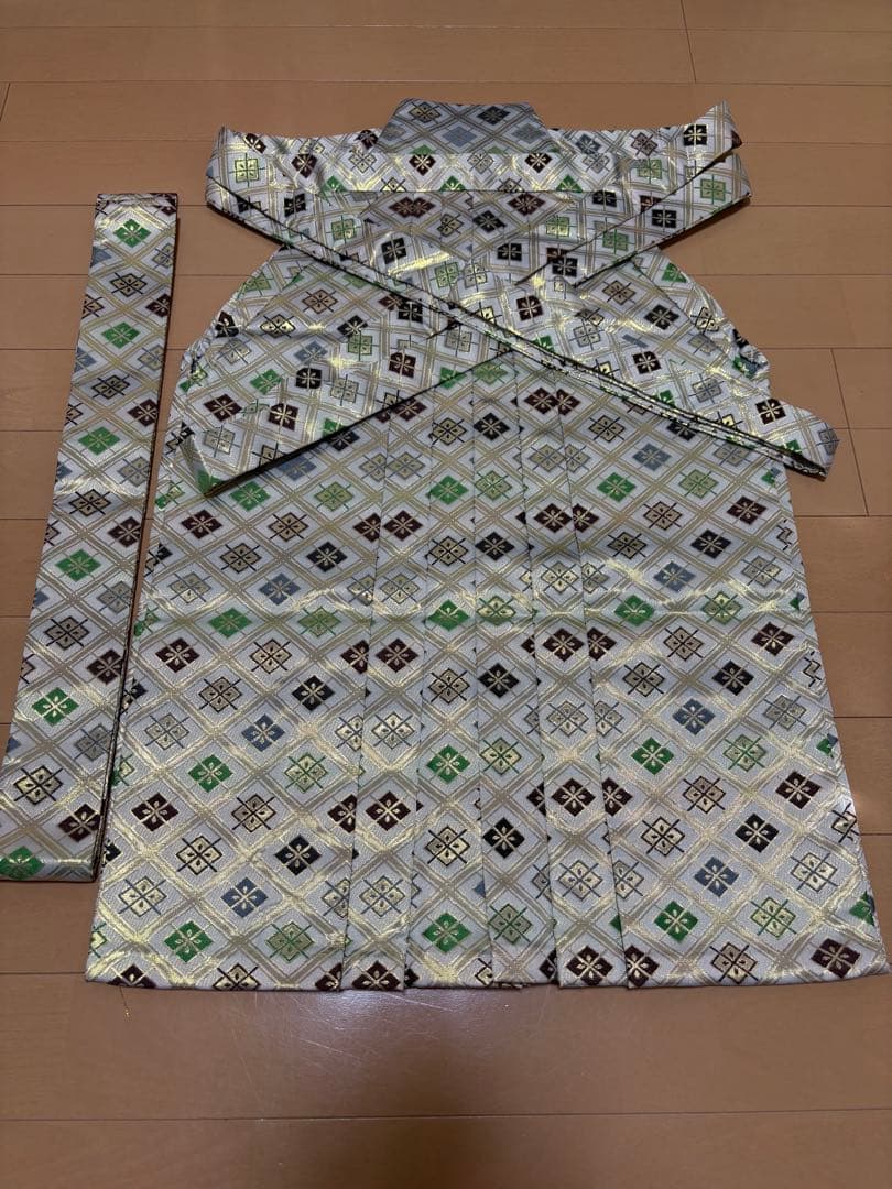 七五三　五歳男子フルセット 龍と波の模様