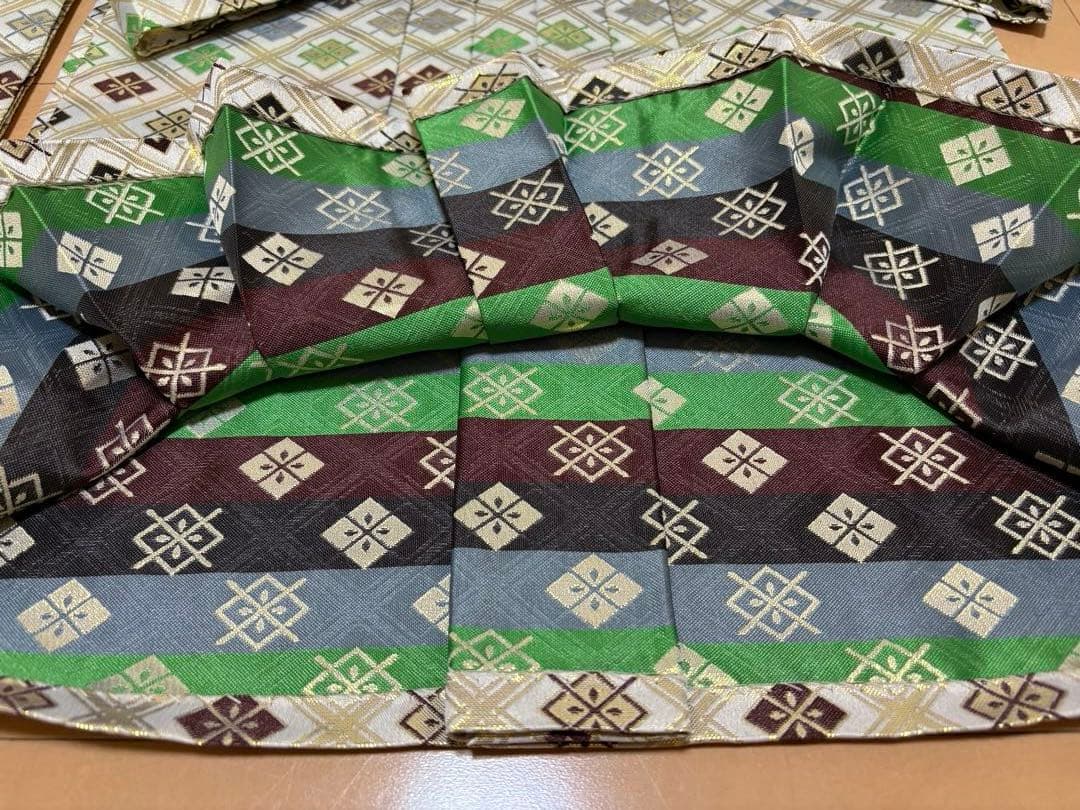 七五三　五歳男子フルセット 龍と波の模様