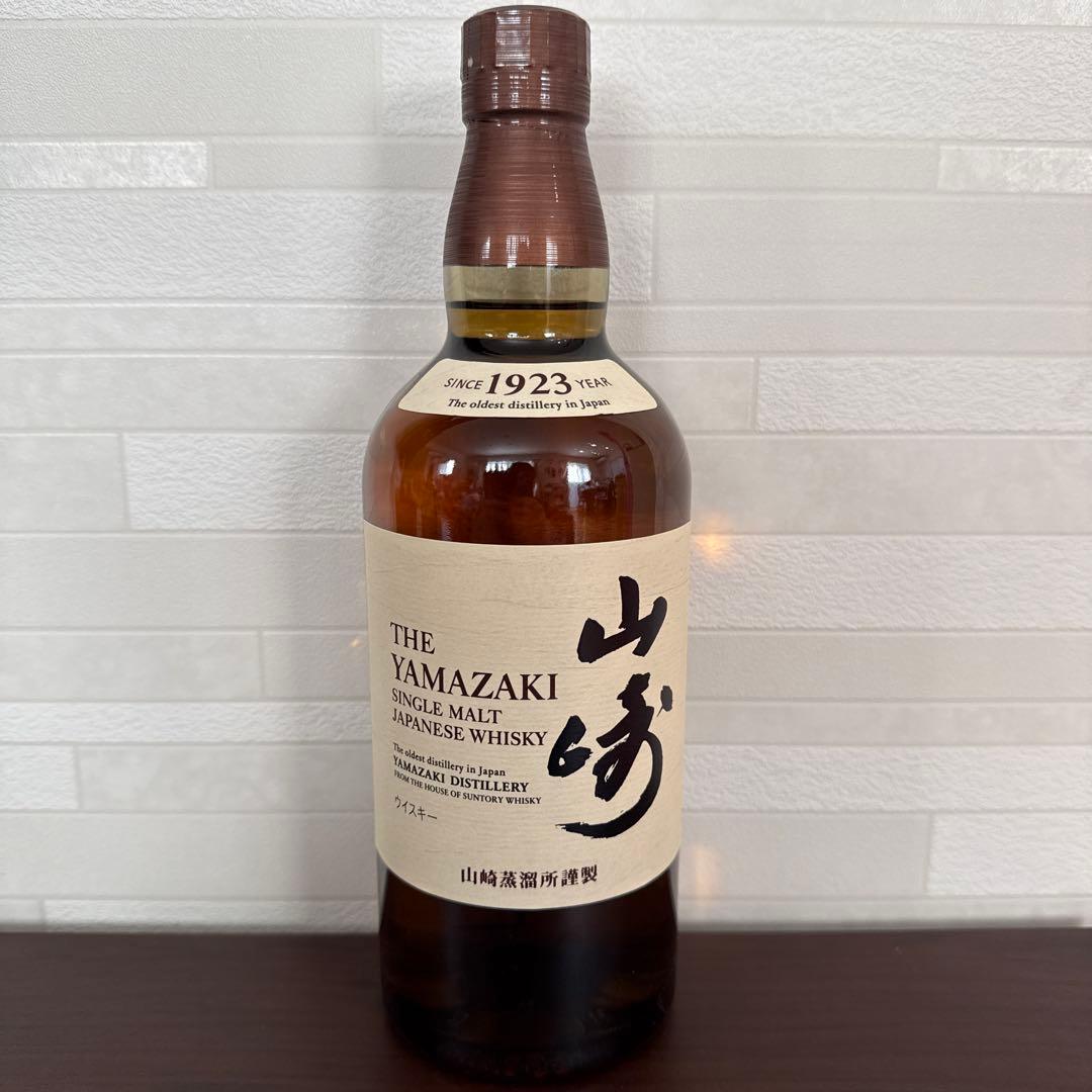 新品　未開封　正規品 山崎 シングルモルトウイスキー 700ml 43%