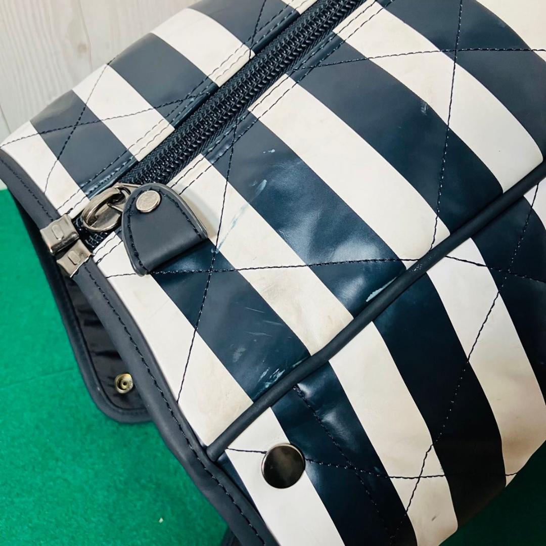 【希少】PEARLY GATES キャディバッグ ロゴボーダー パーリーゲイツ