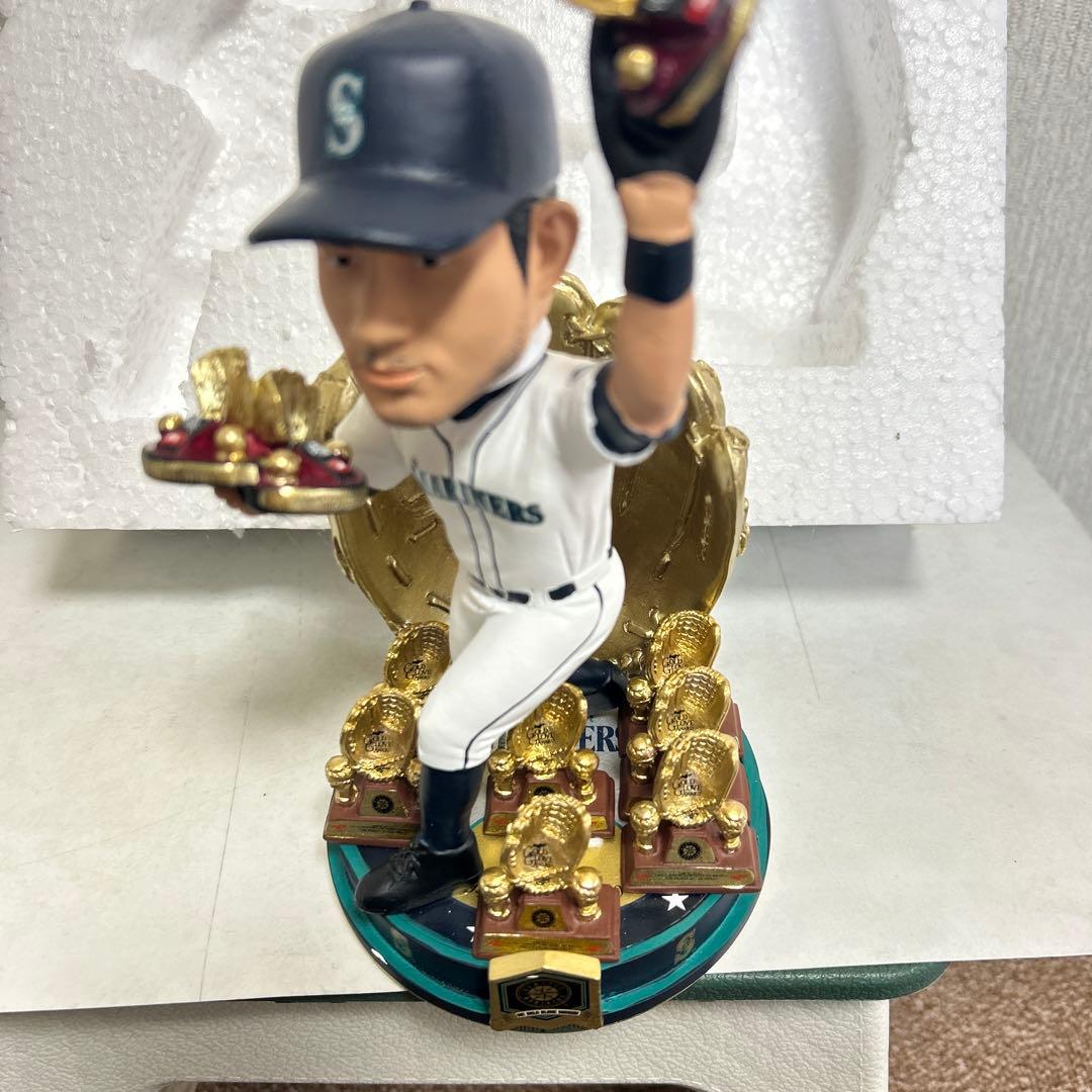 世界151体限定！イチロー球団認定ゴールデングラブ賞、ボブルヘッド人形➕ギフト有