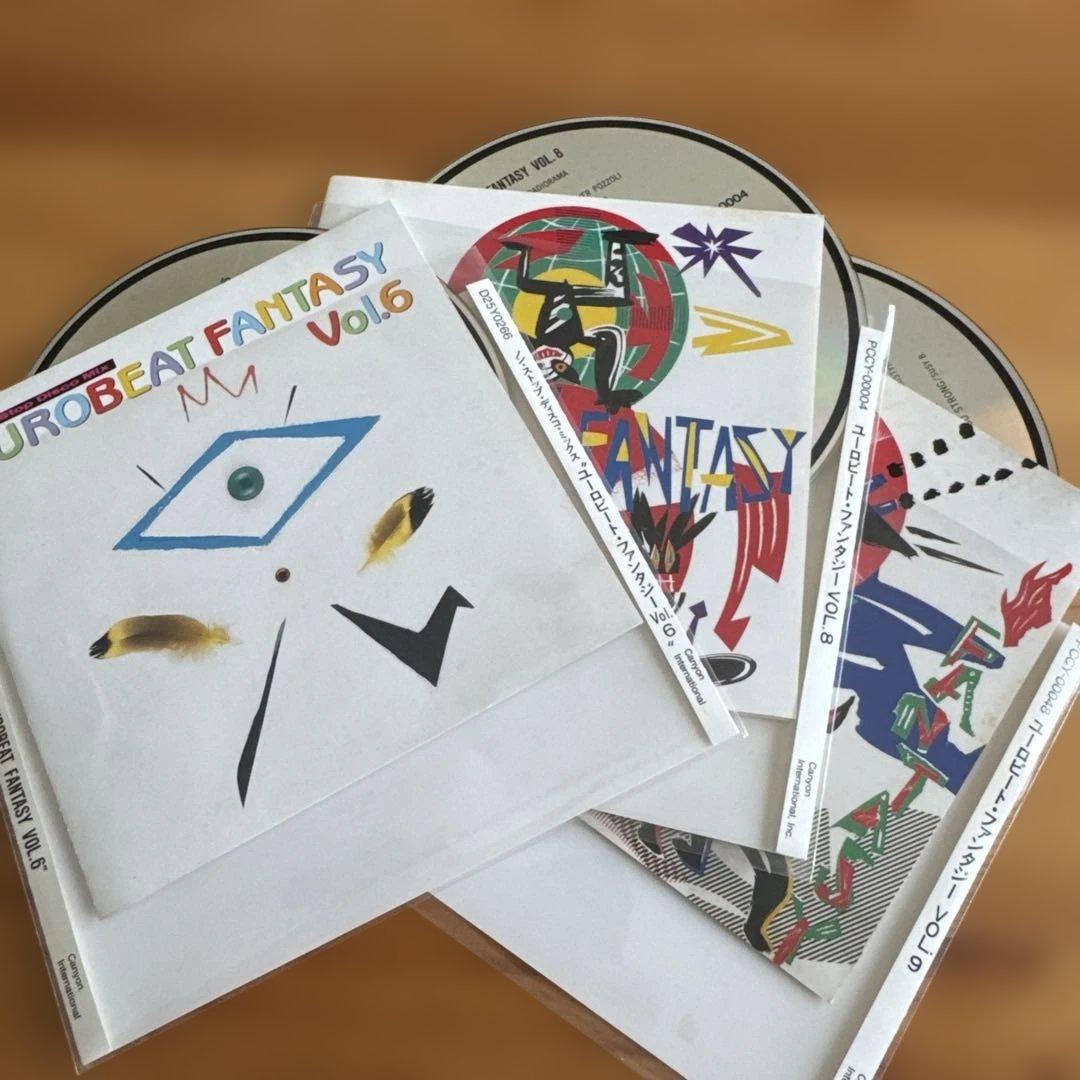 EUROBEAT FANTASYノンストップミックス　7枚セット