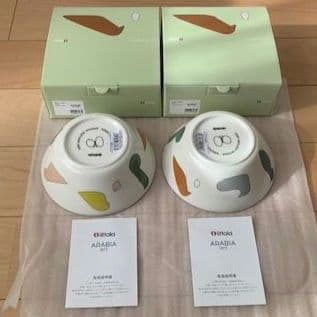 箱付未使用 ittala ミナペルホネン 2020年限定バード 食器セット6点