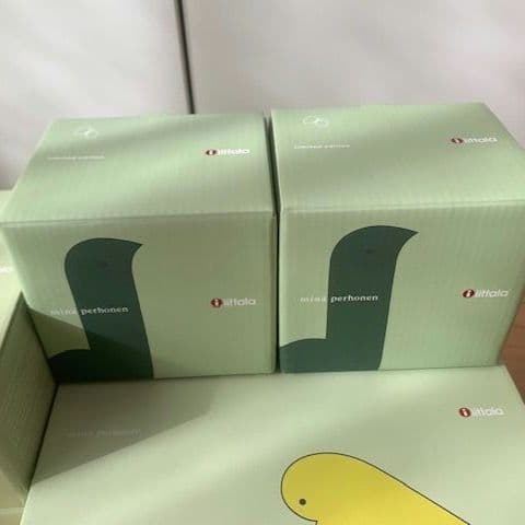 箱付未使用 ittala ミナペルホネン 2020年限定バード 食器セット6点