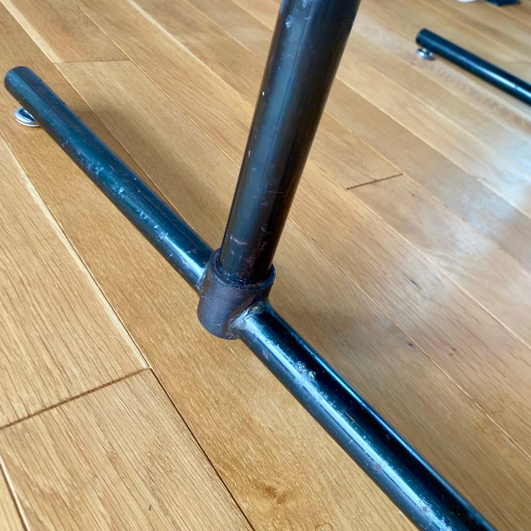 オーク無垢材　ダイニングテーブル　w110×d70×h65cm