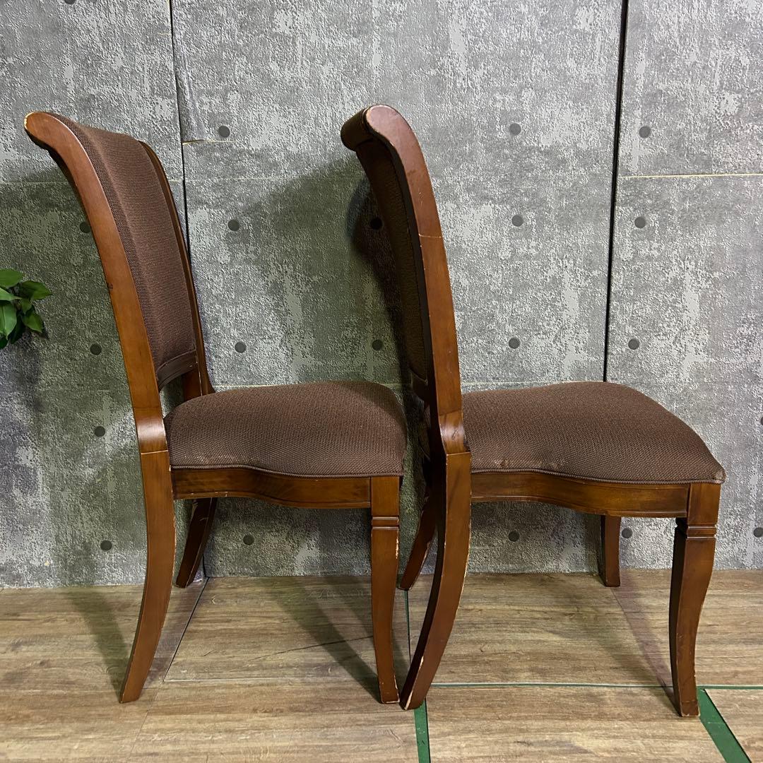 ꧁ネオクラシックスタイル家具꧂ダイニングチェア2脚 食卓 いす イス 椅子