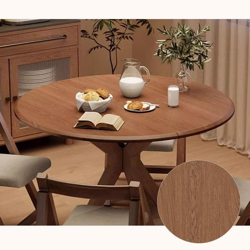 無垢材 円卓 天然木 ラウンドテーブル ダイニングテーブル 90cm