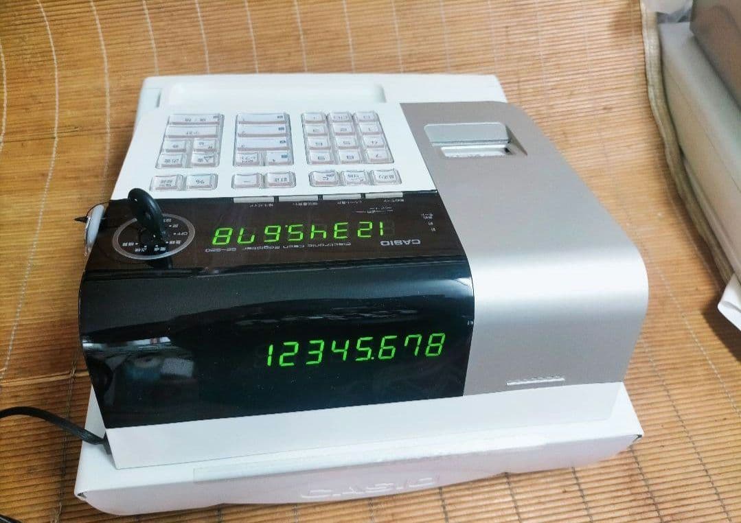 カシオレジスター　SE-S20/NL200　人気機種　送料無料　22020987