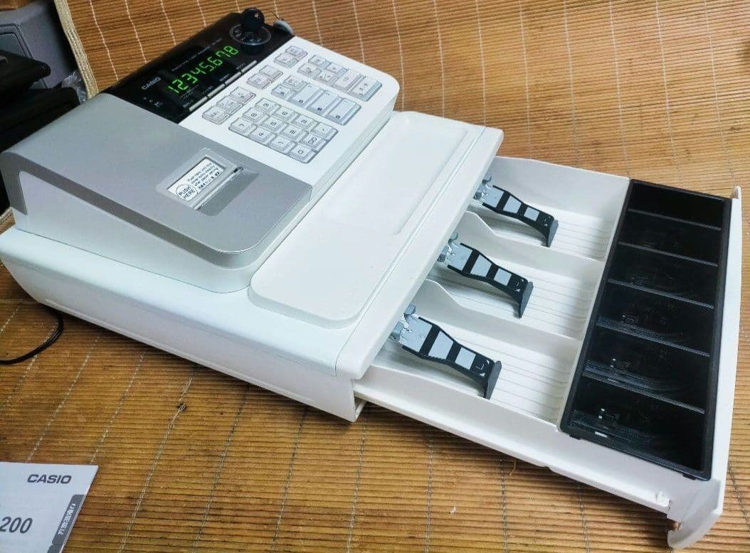 カシオレジスター　SE-S20/NL200　人気機種　送料無料　22020987