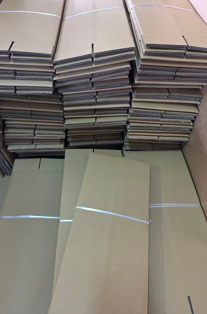 ゴルフ ポスター 長物 段ボール 50枚　約125mmx125mmx1210mm