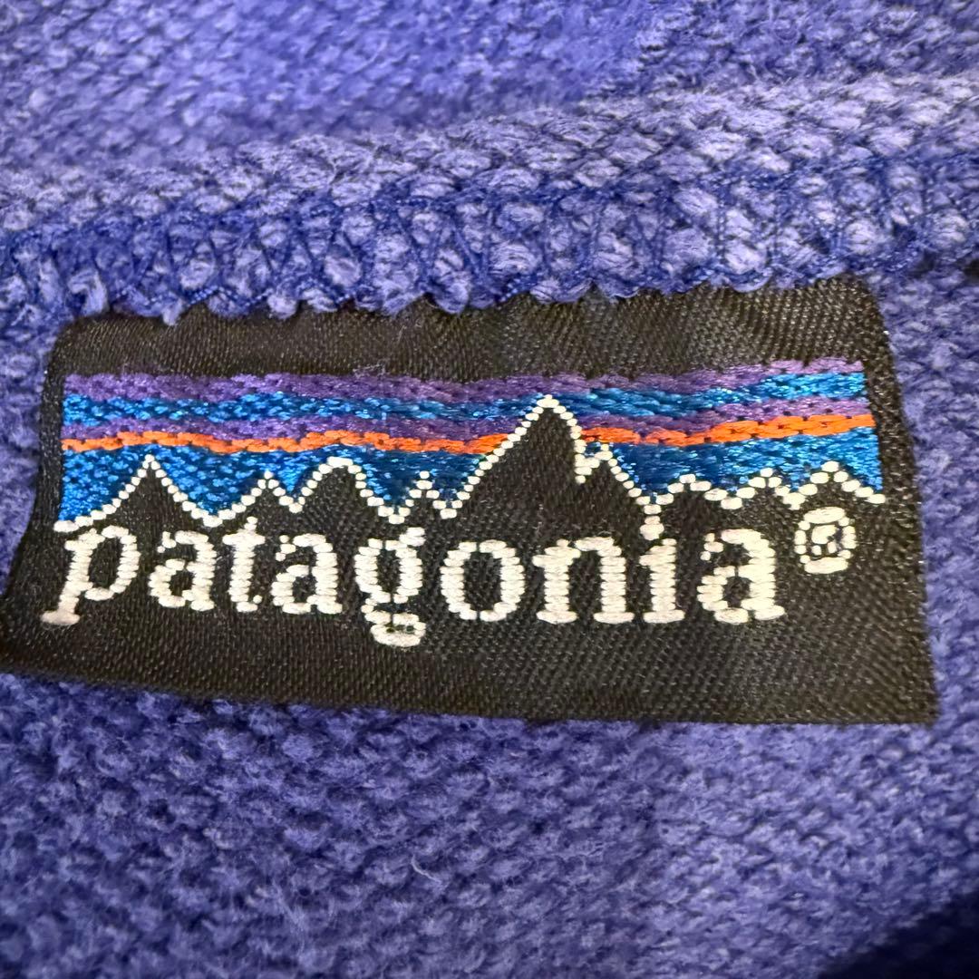 パタゴニア ヴィンテージ ヘンリーネック トップス ブルー 香港製 希少