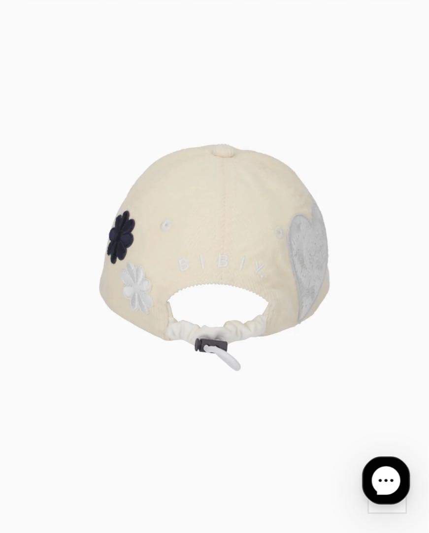 Bibiy. キャップ 白