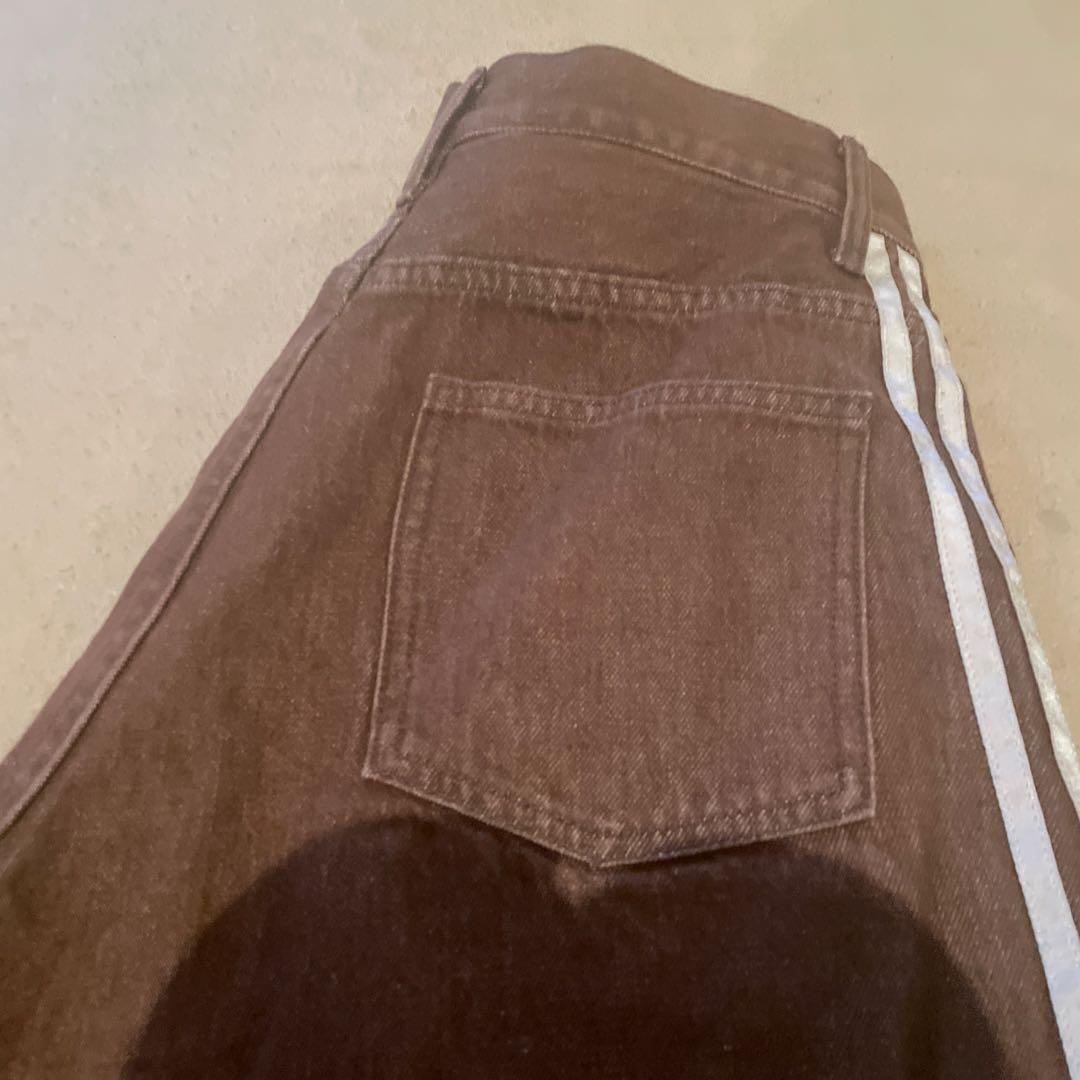 THE TOE ブラウンデニムパンツ Sサイズ