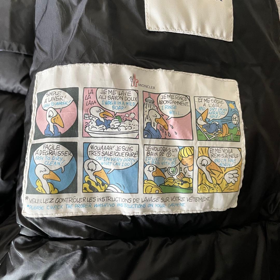 モンクレール　ANET ゴールドジップ　ダウンジャケット　レディース黒　1