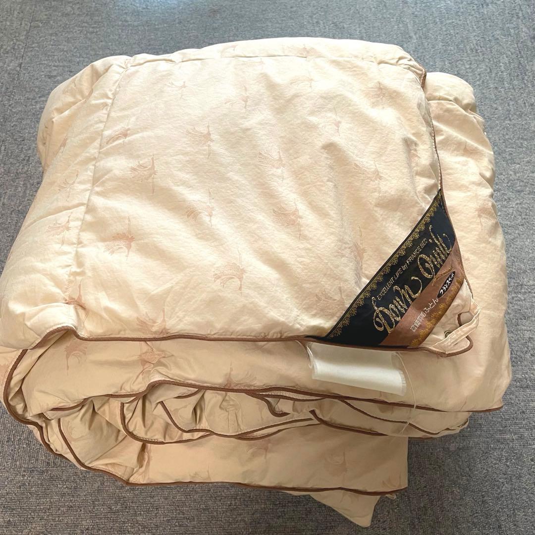 FRANCEBED フランスベッド 高級羽毛ふとん 掛け布団