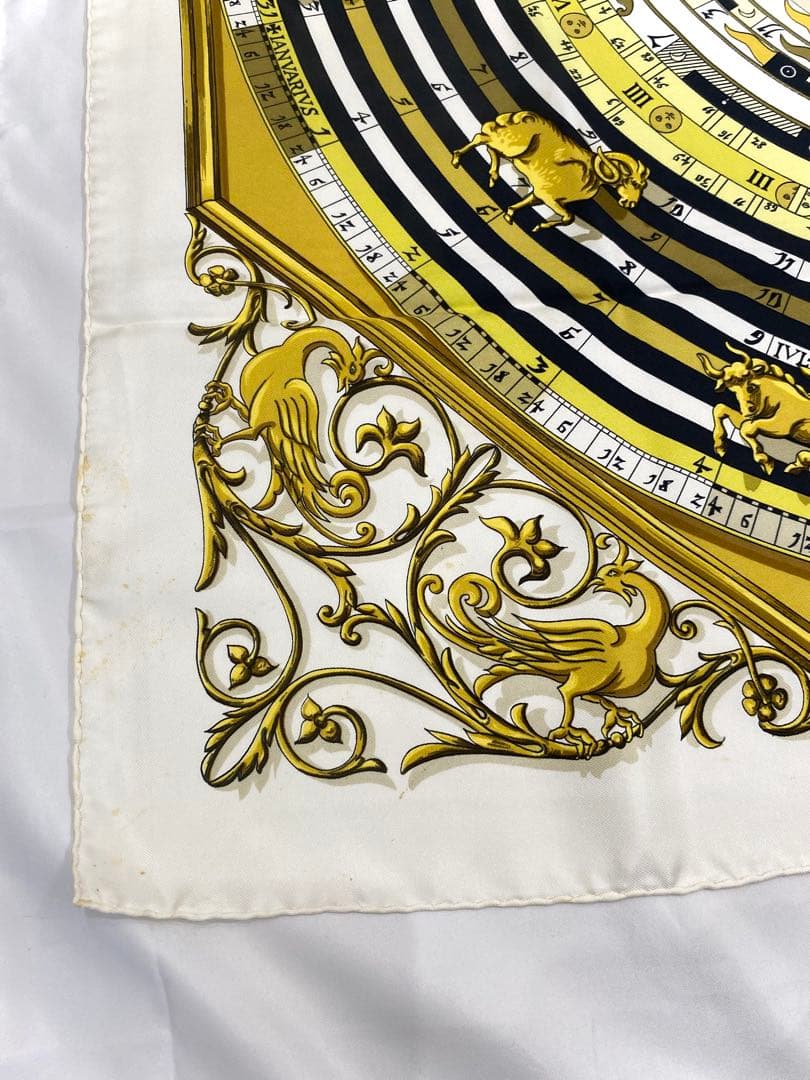 エルメス　カレ90 スカーフ　占星術(DIES ET HORE)