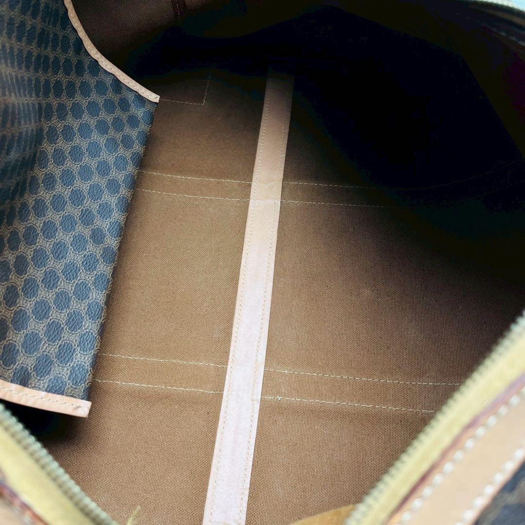 CELINE　セリーヌ ボストンバッグ マカダム柄 M13 ヴィンテージ