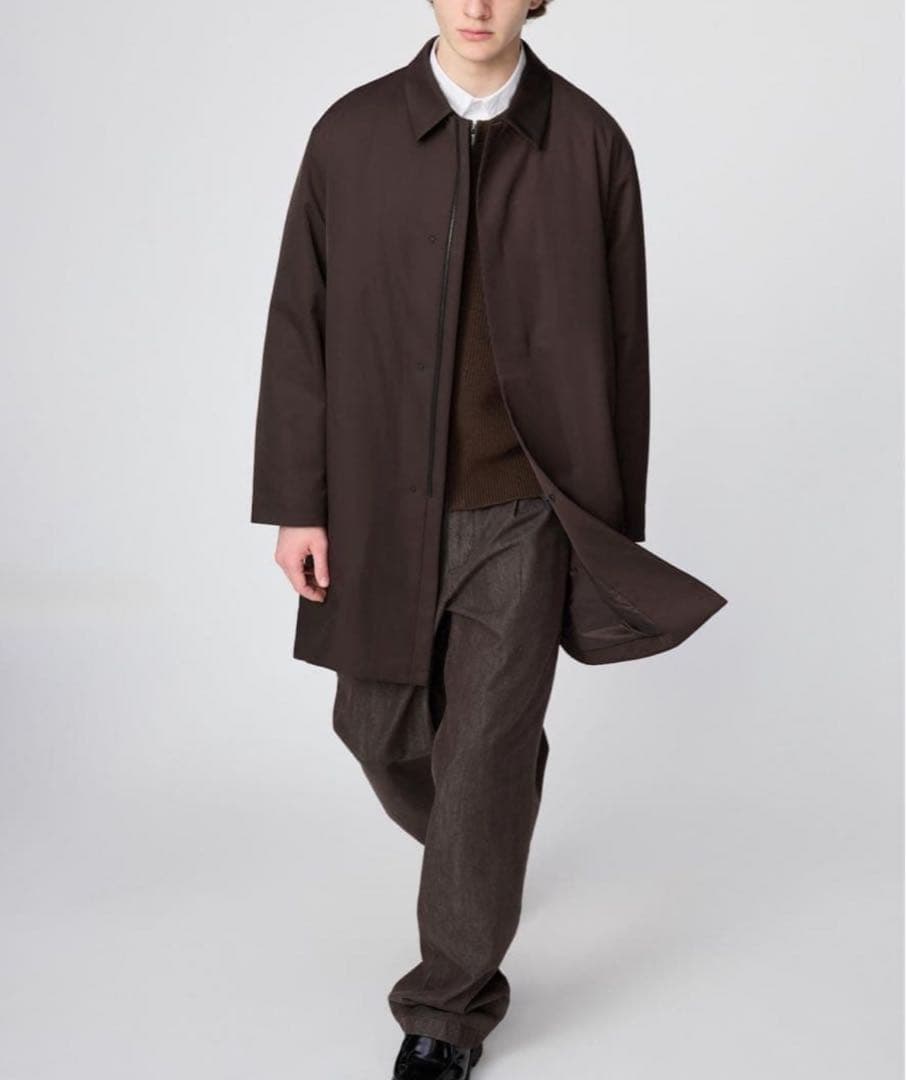 F*I様 〈完売品〉ユニクロC パフテックハーフコート ダークブラウン