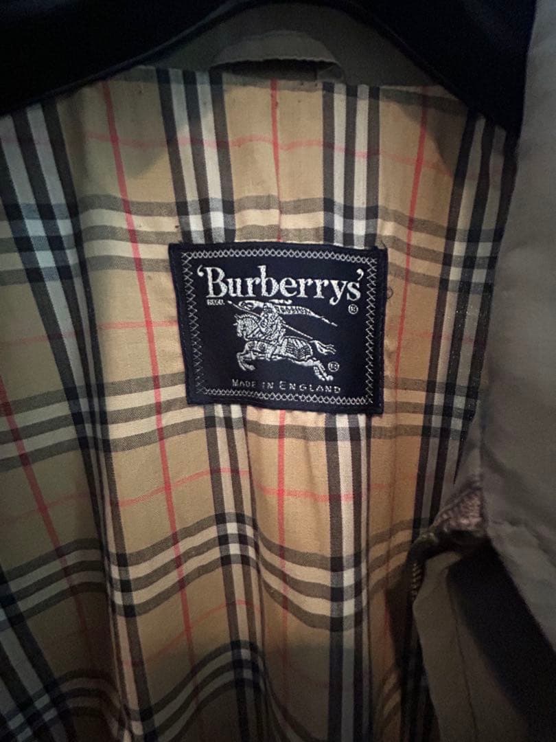 【激レア】Burberry ハリントンジャケット　オリーブ