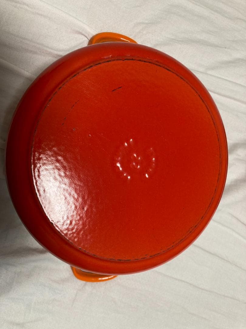 LE CREUSET ルクルーゼ ココット・ロンド 22cm オレンジ