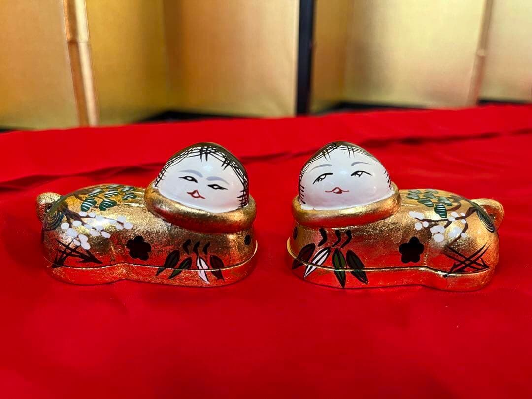 《希少》犬筥　御伽犬　雛道具 お雛様 ひな祭り 雛人形