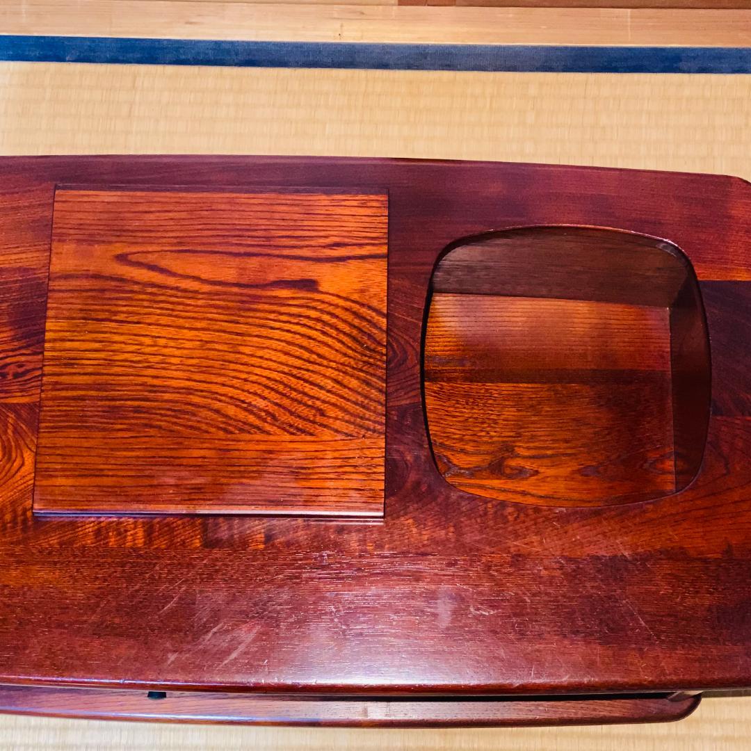 karimoku カリモク オールドカリモク ポットワゴン キャスター付 茶箪笥