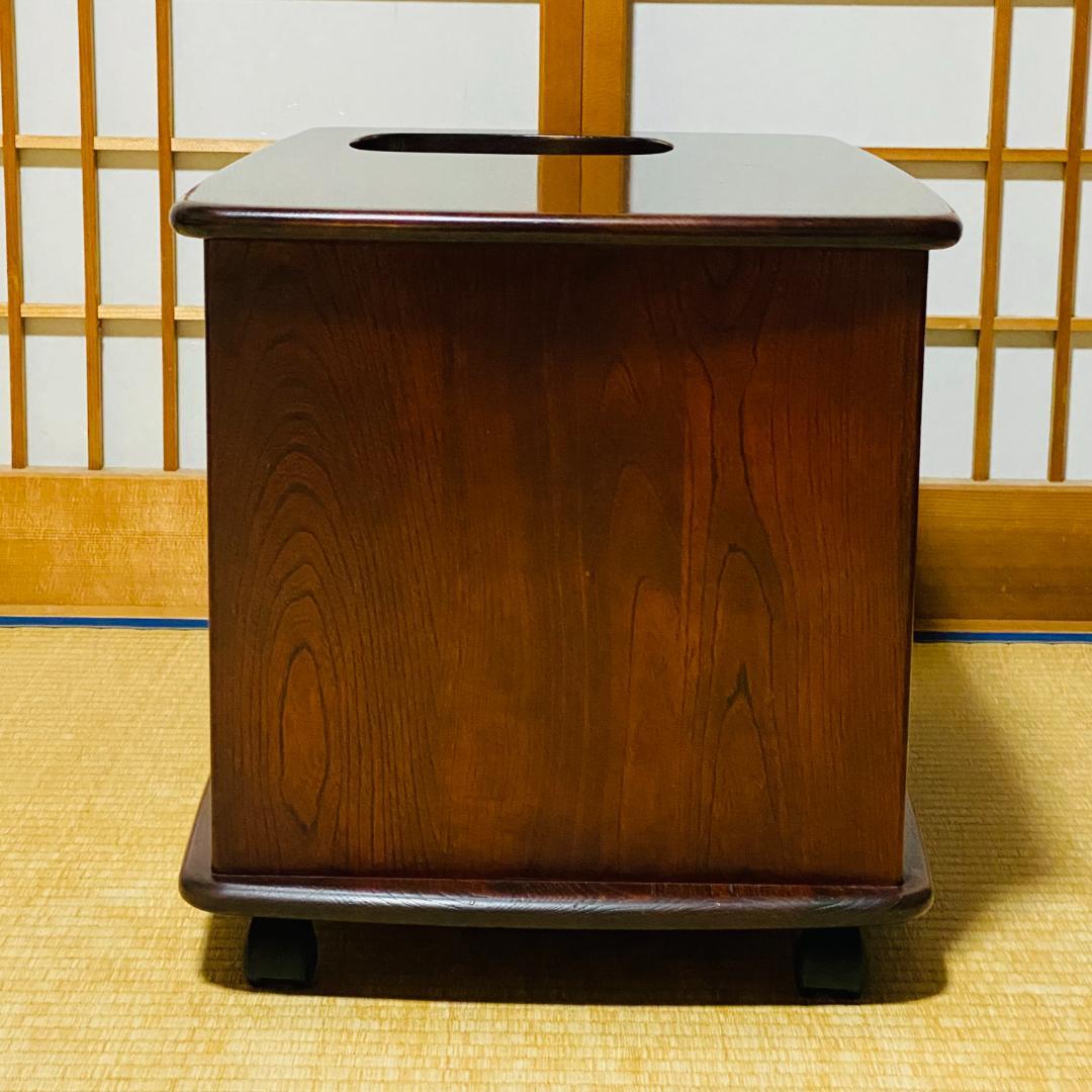 karimoku カリモク オールドカリモク ポットワゴン キャスター付 茶箪笥