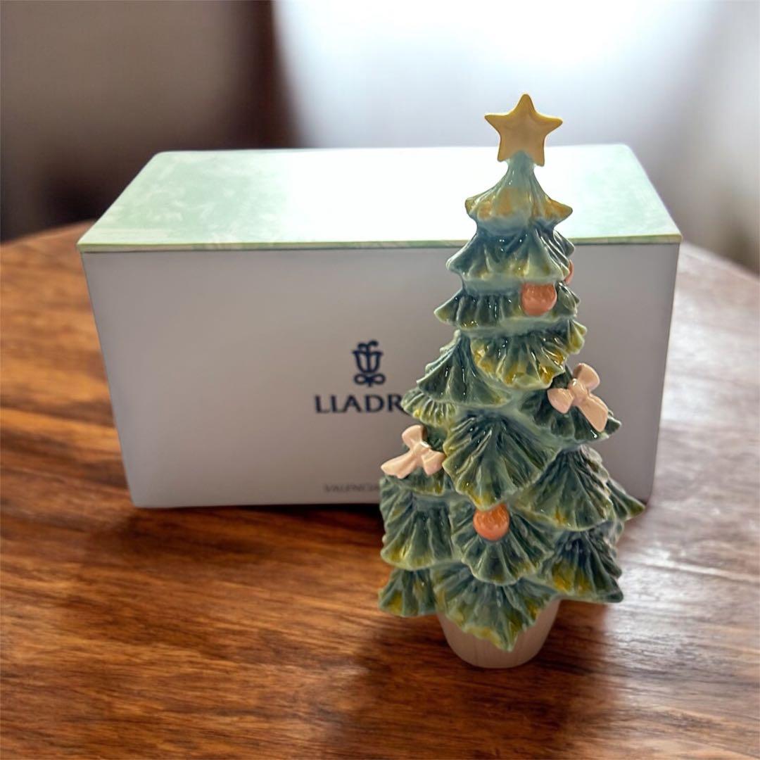 【新品・未使用】リヤドロ L LADRO クリスマスツリー　箱あり