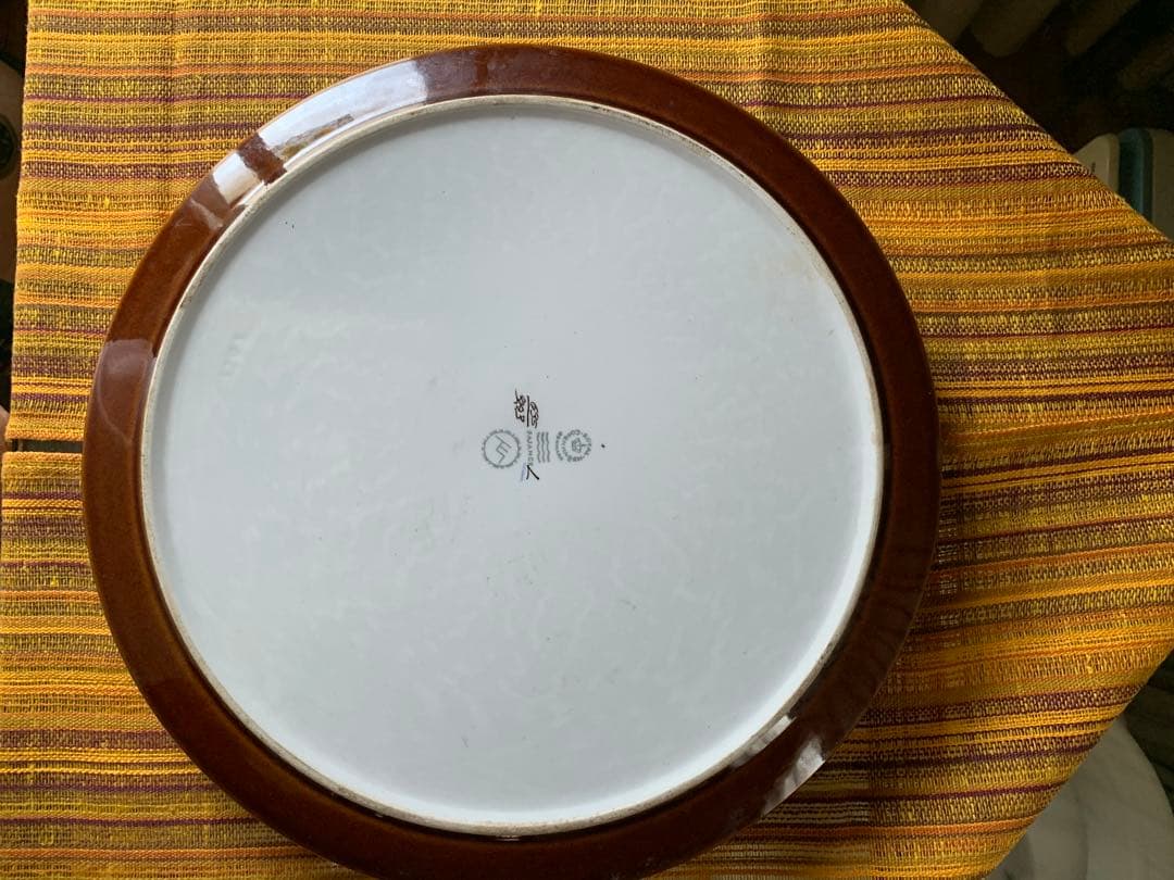 ロイヤルコペンハーゲン　ビンテージの最大級32㎝越えのバッカの美品深皿迫力が！