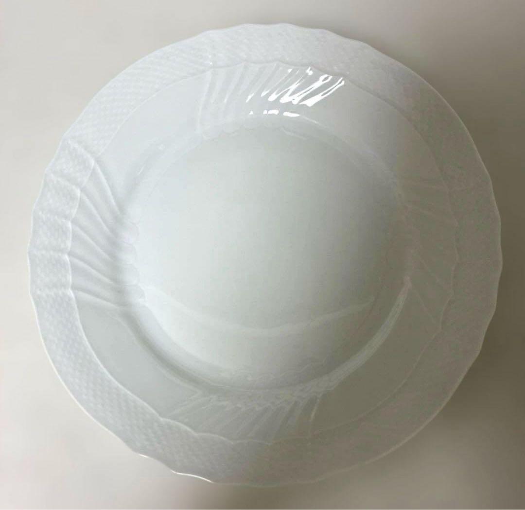 【美品】リチャードジノリ　ベッキオホワイト　ディナープレート26cm×5枚