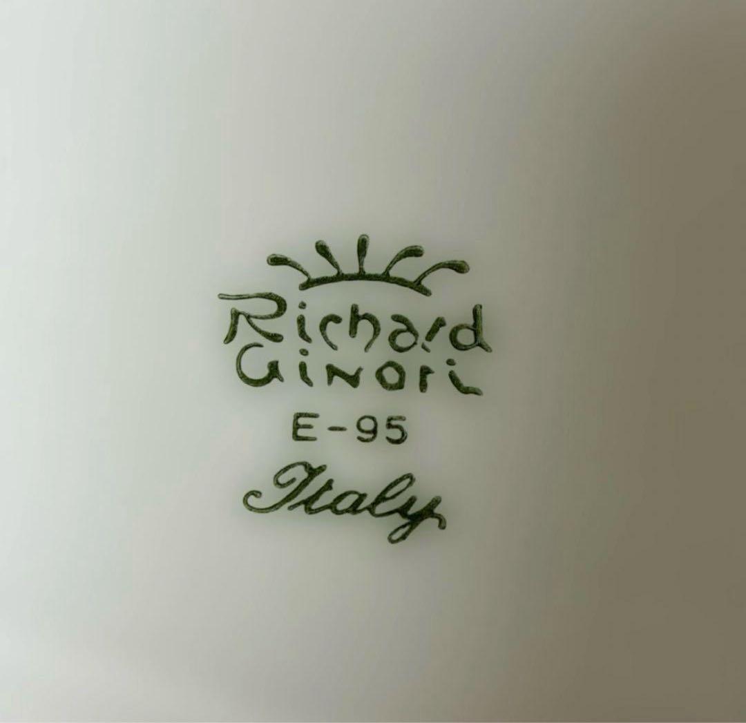 【美品】リチャードジノリ　ベッキオホワイト　ディナープレート26cm×5枚