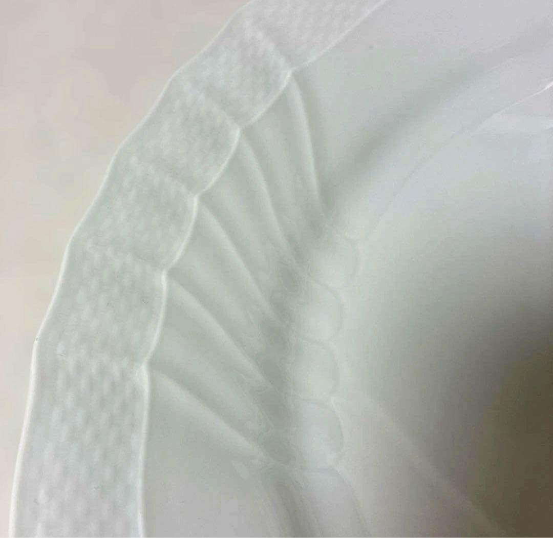 【美品】リチャードジノリ　ベッキオホワイト　ディナープレート26cm×5枚