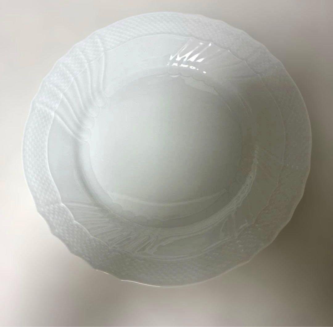 【美品】リチャードジノリ　ベッキオホワイト　ディナープレート26cm×5枚