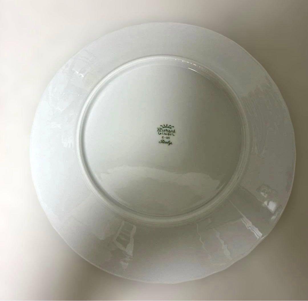 【美品】リチャードジノリ　ベッキオホワイト　ディナープレート26cm×5枚