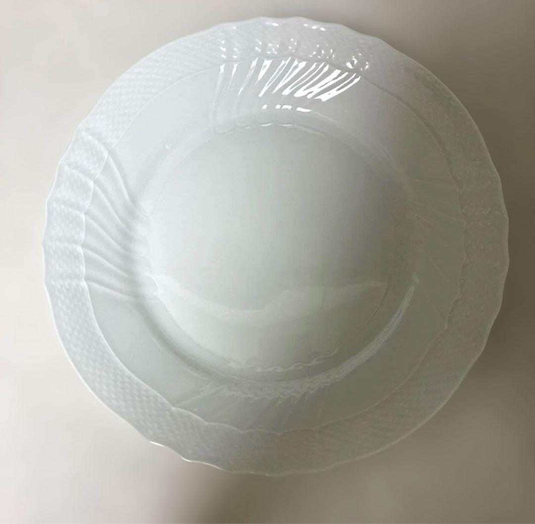 【美品】リチャードジノリ　ベッキオホワイト　ディナープレート26cm×5枚