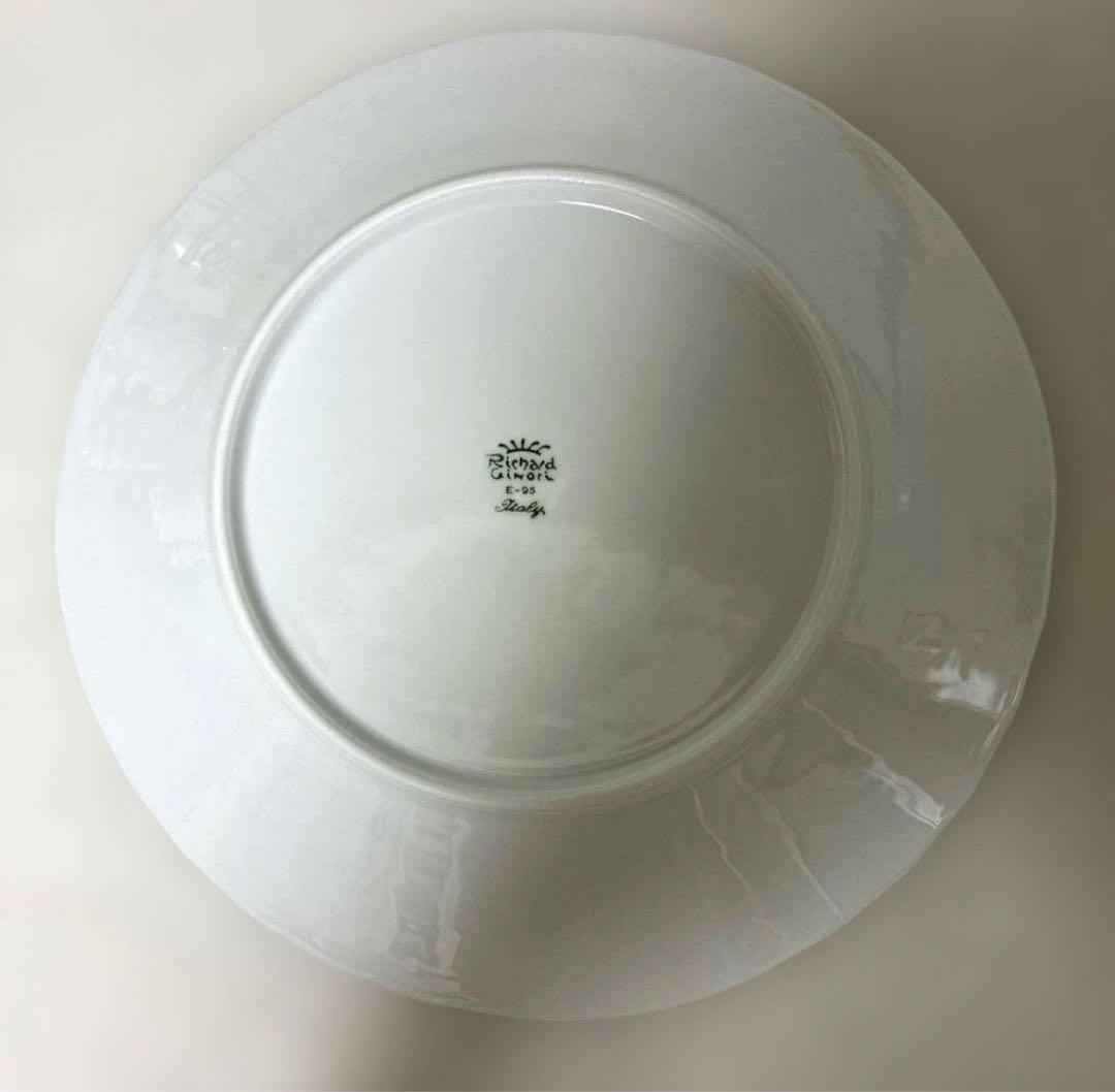 【美品】リチャードジノリ　ベッキオホワイト　ディナープレート26cm×5枚