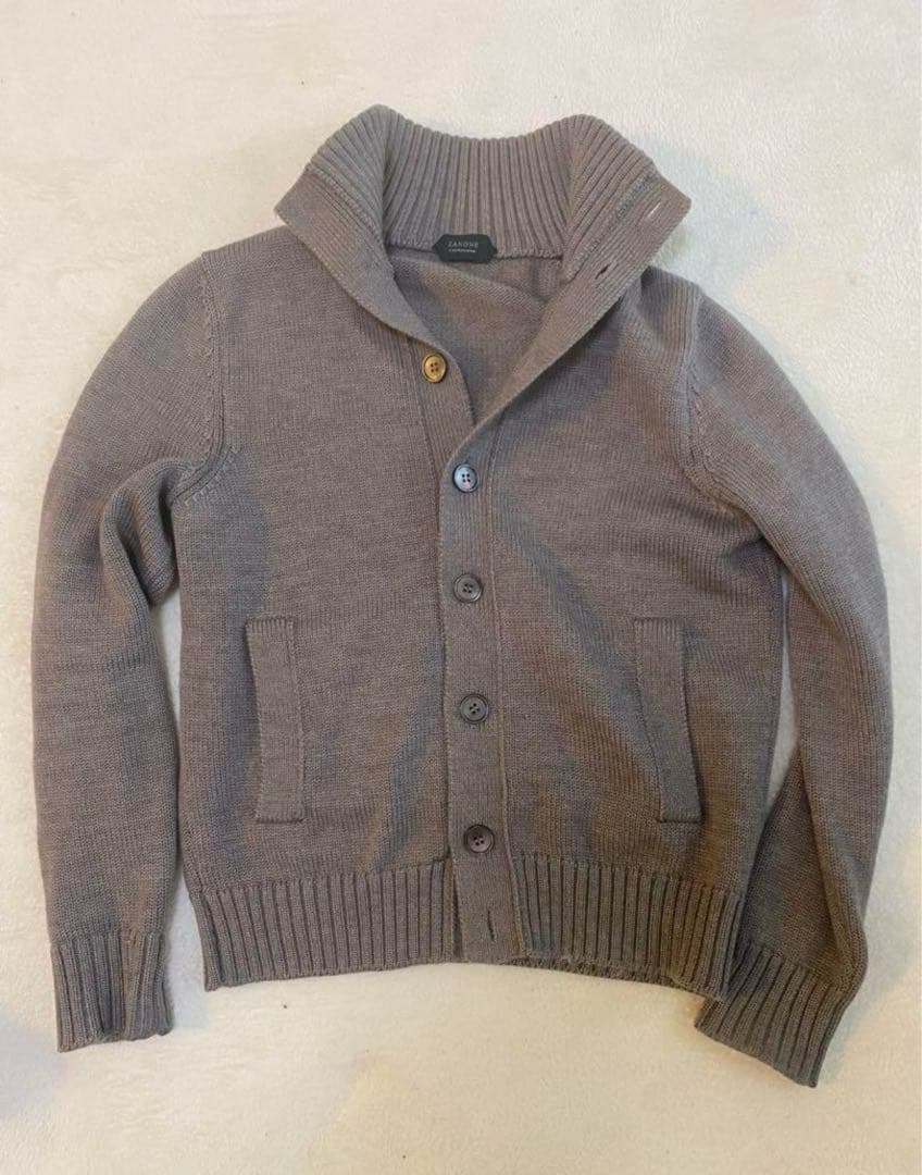 ZANONE ザノーネ　カーディガン　chioto グレージュ サイズ44